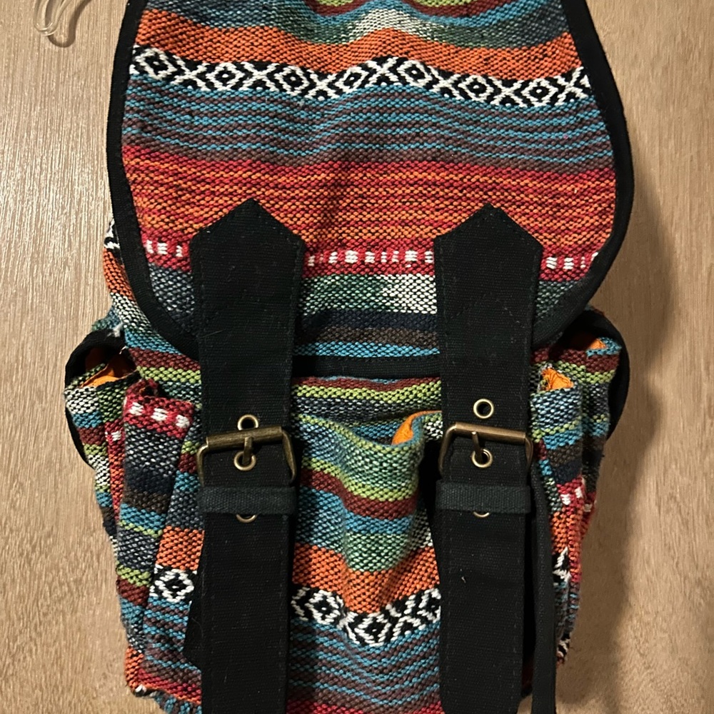 Surf. Sand and sun backpack.